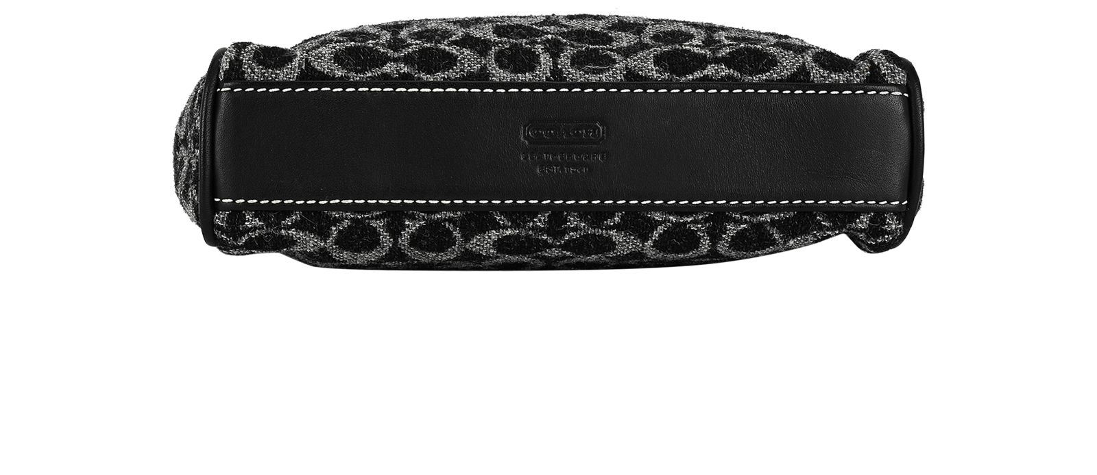 Signature Mini Bag, &pound;95, Handbags, Black, Wool, Top view